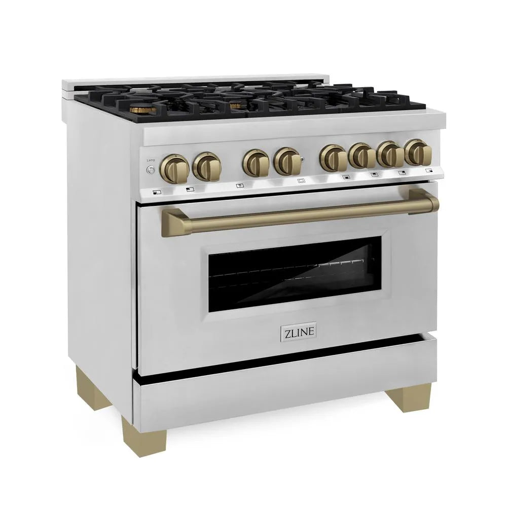 ZLINE Legacy 36-inch dual fuel range (RAZ-36-CB)