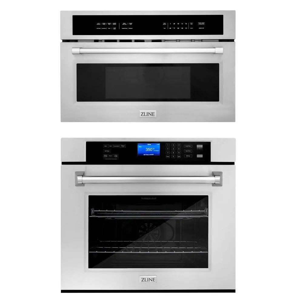ZLINE 30-inch kitchen package 2KP-MW30-AWS30