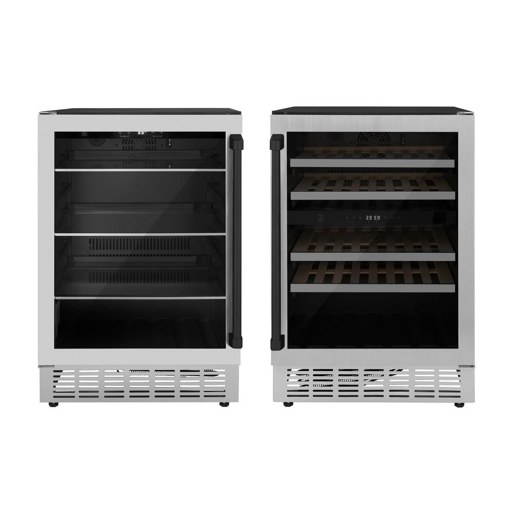 ZLINE 24-inch kitchen package 2AKP-RBV-RWV-MB