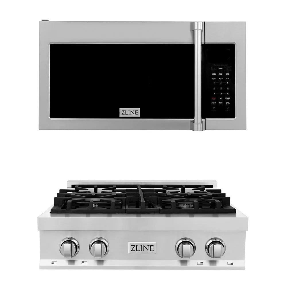 ZLINE 30-inch kitchen package 2KP-RTOTRH30
