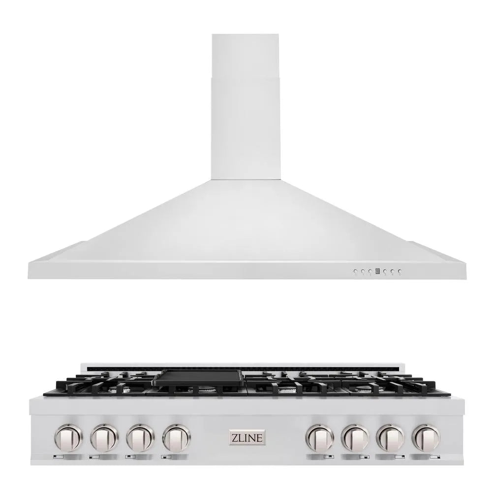 ZLINE 48-inch kitchen package 2KP-RTRH48