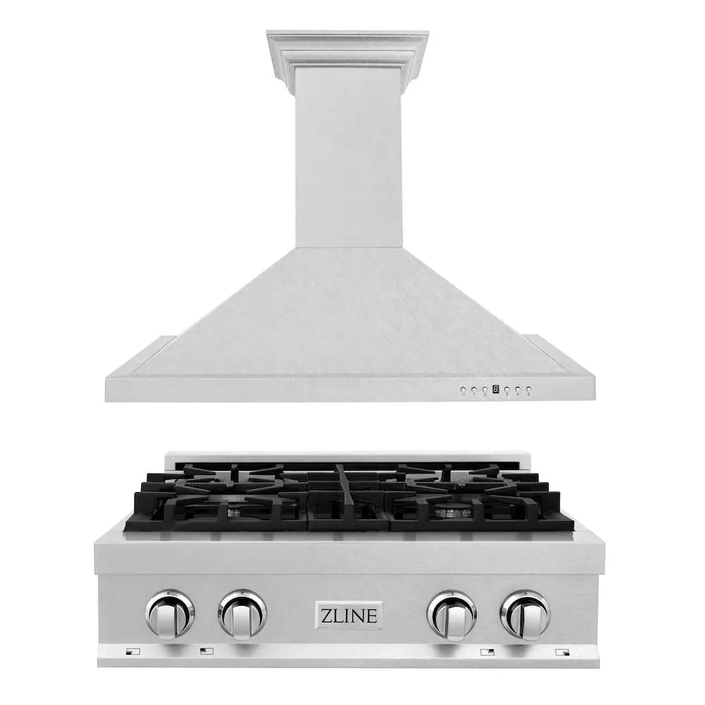 ZLINE 30-inch kitchen package 2KP-RTSRH30