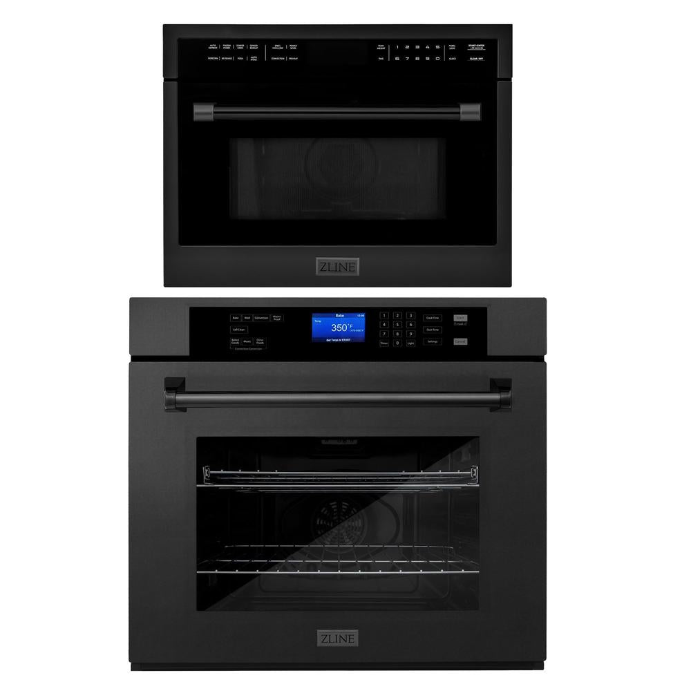 ZLINE 30-inch kitchen package 2KP-MW24-AWS30BS