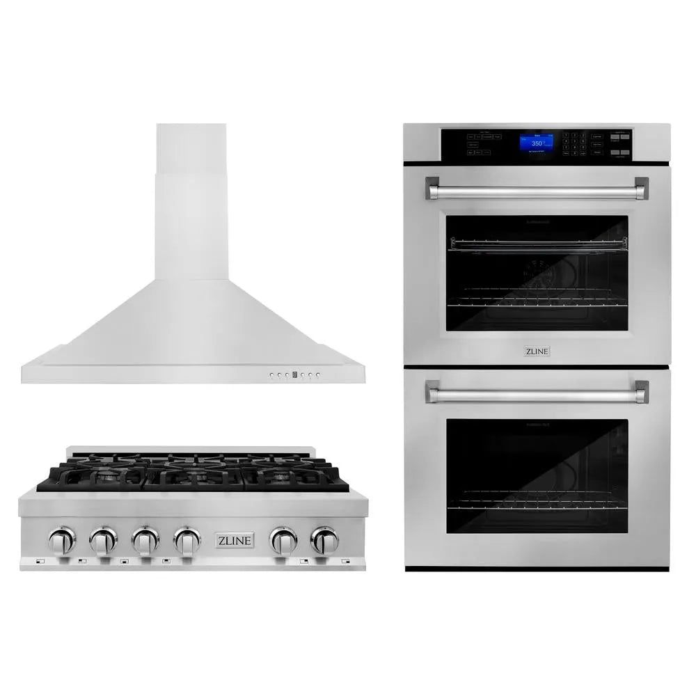 ZLINE 36-inch kitchen package 3KP-RTRH36-AWD