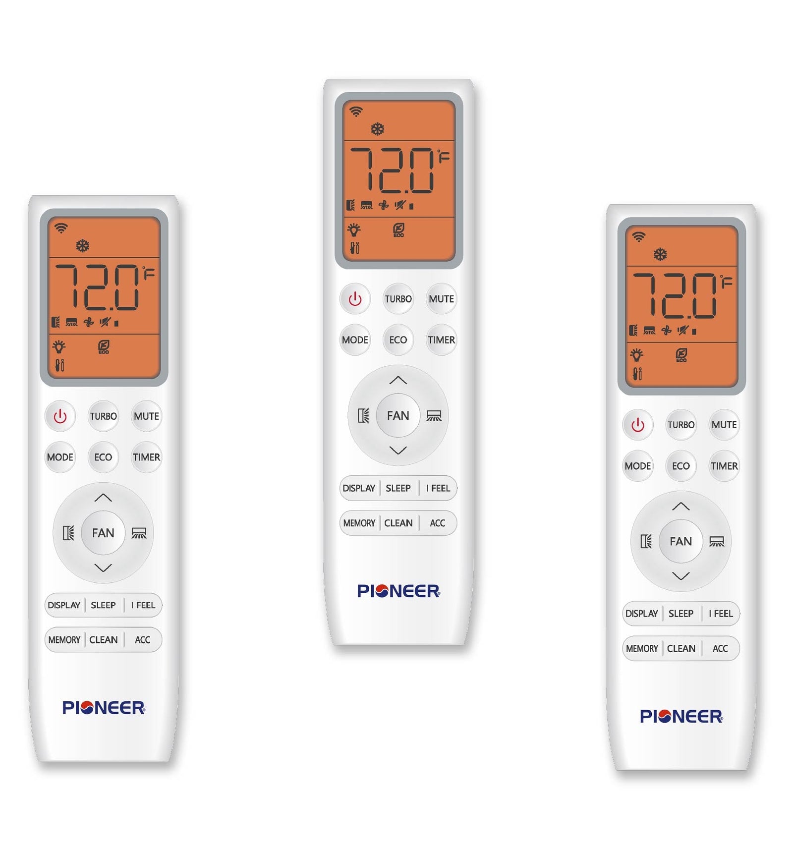 Pioneer 33,000 BTU (9K + 12K + 12K) 2.25-Ton Quantum Ultra Wi-Fi 24 SEER2 Energy-Star Multi 3-Zone Wall Mount Air Conditioner Heat Pump 230V