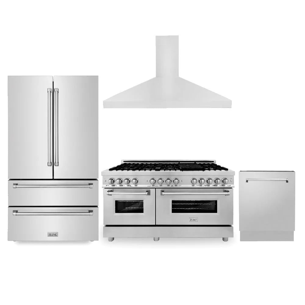 ZLINE 60-inch kitchen package 4KPR-RARH60-DWV