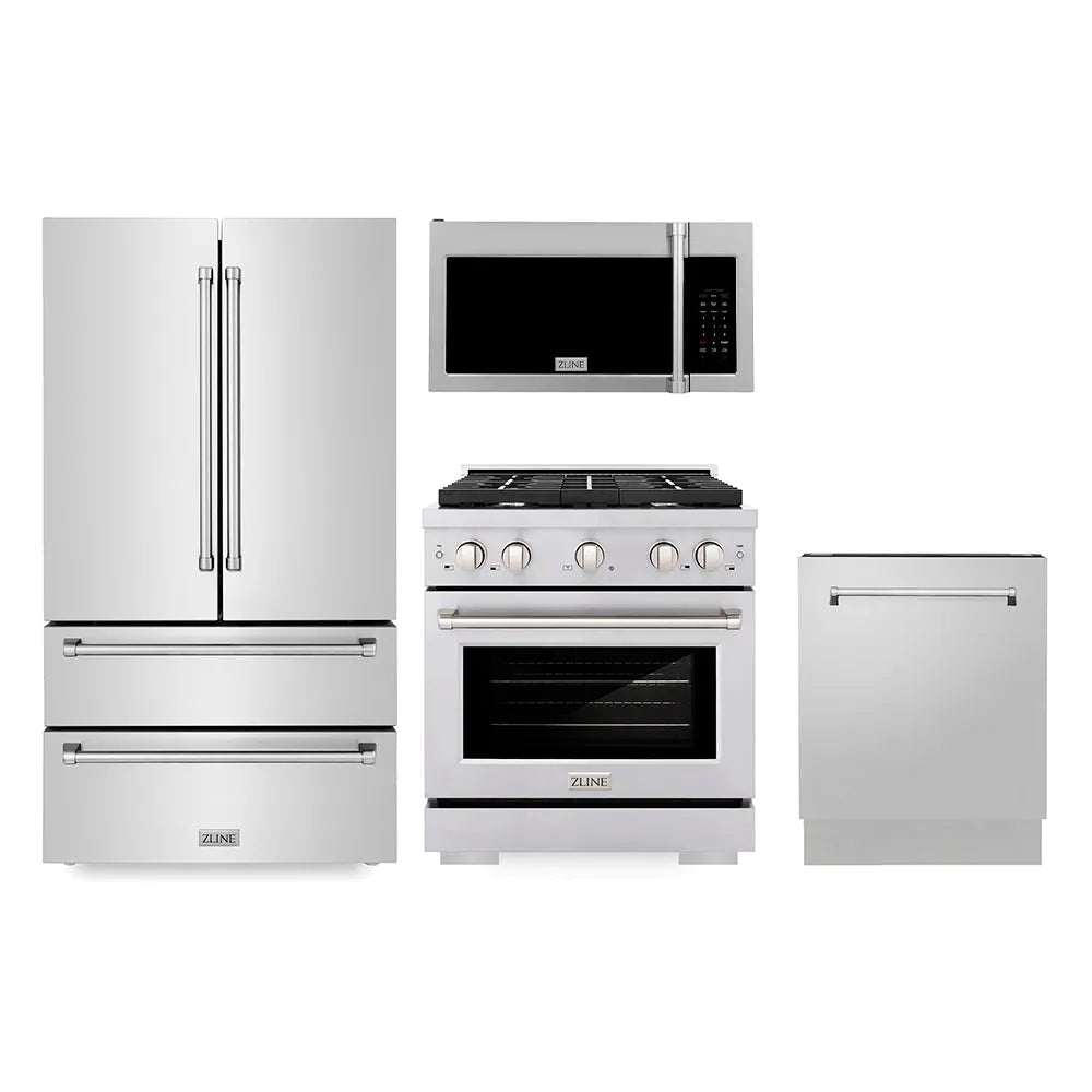 ZLINE 30-inch kitchen package 4KPR-SGROTRH30-DWV