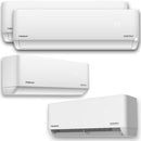 Pioneer 4-Zone Split 36000 BTU 3-Ton Quantum Ultra Wi-Fi 22.5 SEER Energy-Star Multi (4) Zone Wall Mount Air Conditioner Heat Pump 230-Volt