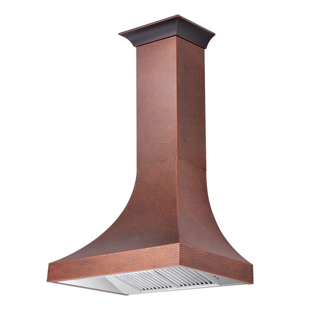 ZLINE Designer 30-inch range hood in hand-hammered copper 8632H-30