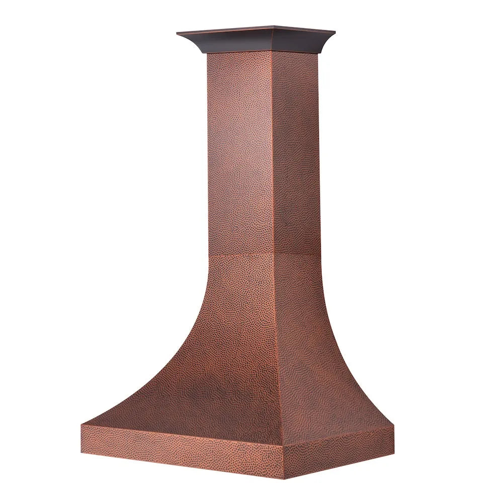 ZLINE Designer 30-inch range hood in hand-hammered copper 8632H-30, view 5