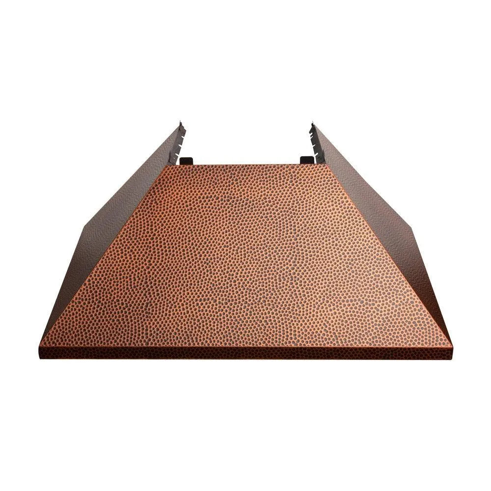 ZLINE 36-inch range hood in satin stainless steel 8654HH-36, view 4