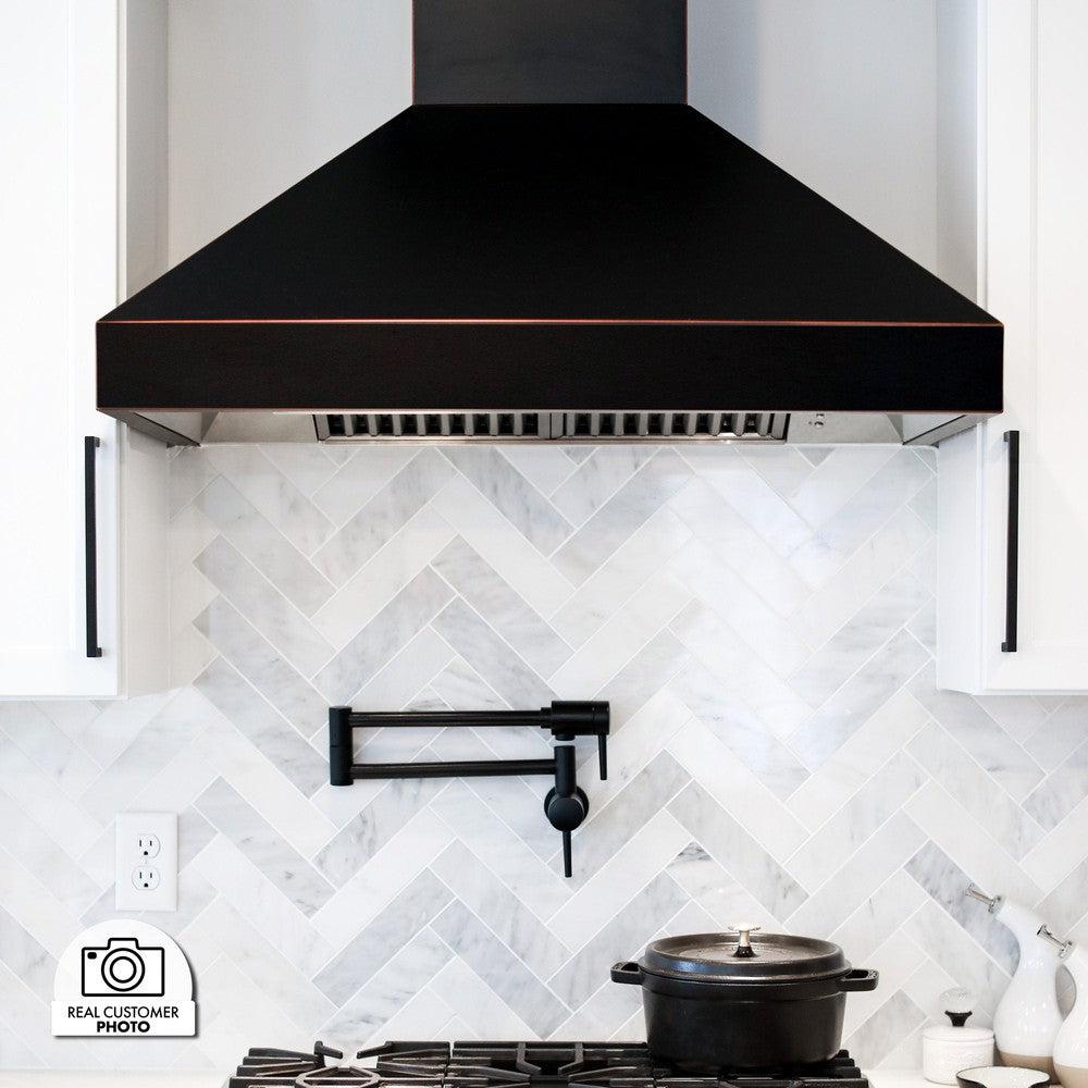 ZLINE Designer 30-inch range hood in oil-rubbed bronze 8667B-30, view 6