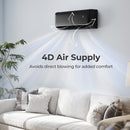 Costway 9,000 BTU 20.5 SEER2 Mini Split Air Conditioner 4D Air Supply