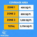 MRCOOL DIY 5th Gen Multi-Zone 3-Zone 55,000 BTU 22 SEER2 (9K + 18K + 36K) Ductless Mini-Split Air Conditioner and Heat Pump
