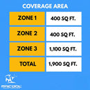 MRCOOL DIY 5th Gen Multi-Zone 3-Zone 36,000 BTU 23 SEER2 (9K + 9K + 24K) Ductless Mini-Split Air Conditioner and Heat Pump