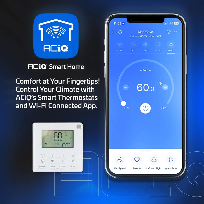 ACiQ 2.5 Ton 30,000 BTU 17.2 SEER2 Central Ducted Heat Pump System Extreme+ Series