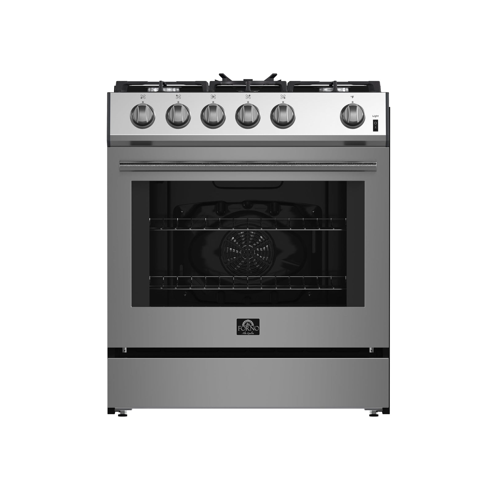 Forno Leonardo 30 Inch Gas Range front view