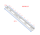 Pioneer Folding Mounting Bracket for Mini Split Unit with Leveler