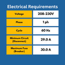 MRCOOL Hyper Heat 3 Ton 36,000 BTU 17.4 SEER2 Central Ducted Heat Pump Split System - 2nd Gen