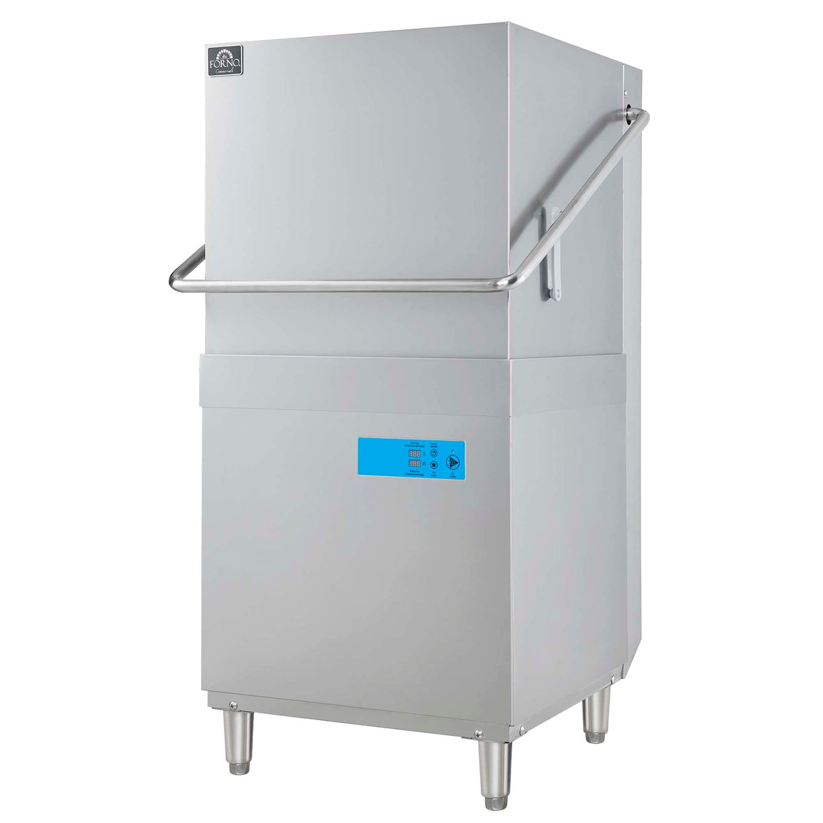 Forno Commerciale 31-Inch Commercial Hood Dishwasher, 1-Phase/3-Phase Compatible - FCMDW0031
