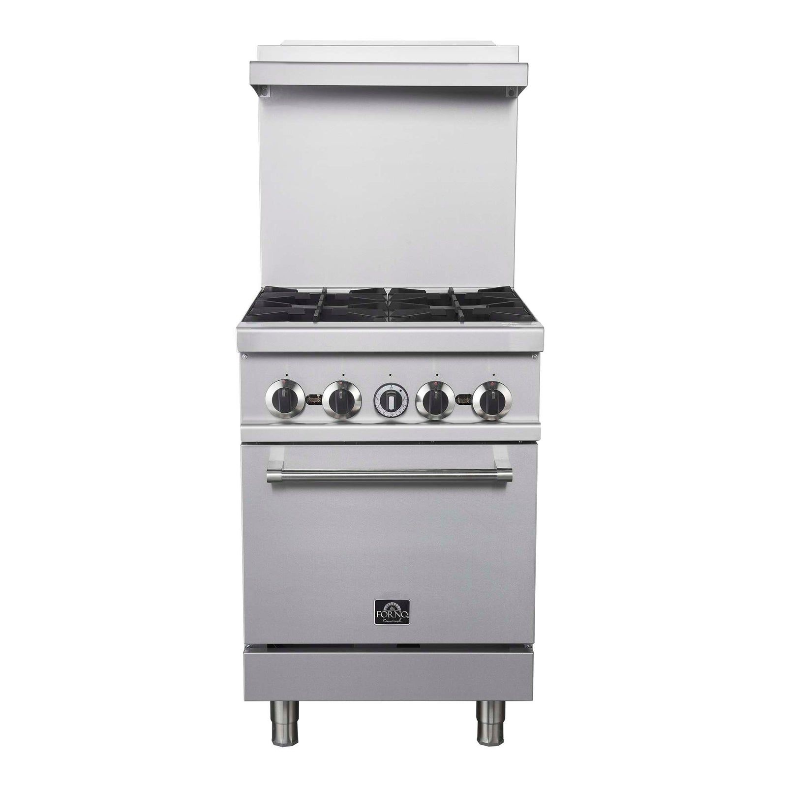 Forno Commerciale 24 Inch Gas Range with 4 Burners - FCMGR0093-24