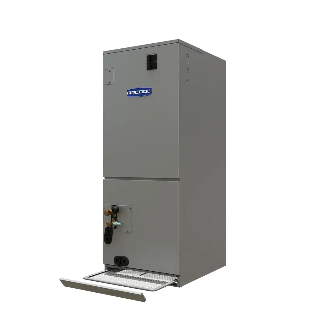 MRCOOL DIY Hybrid Central Split System 2-Zone 48K BTU Condenser with 36K Ducted Air Handler and 12K Wall Mounted Air Handler