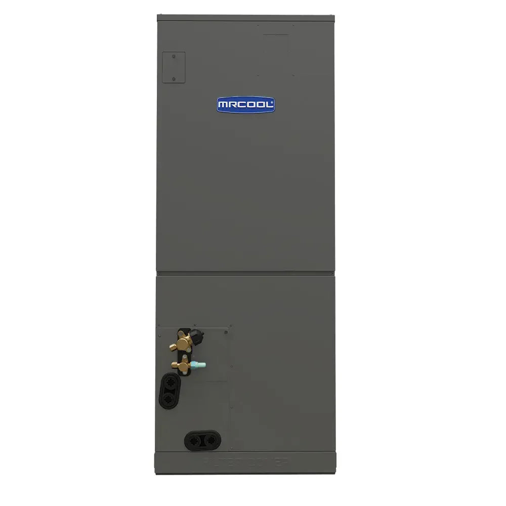 MRCOOL DIY Hybrid Central Split System 2-Zone 48K BTU Condenser with 36K Ducted Air Handler and 6K Wall Mounted Air Handler
