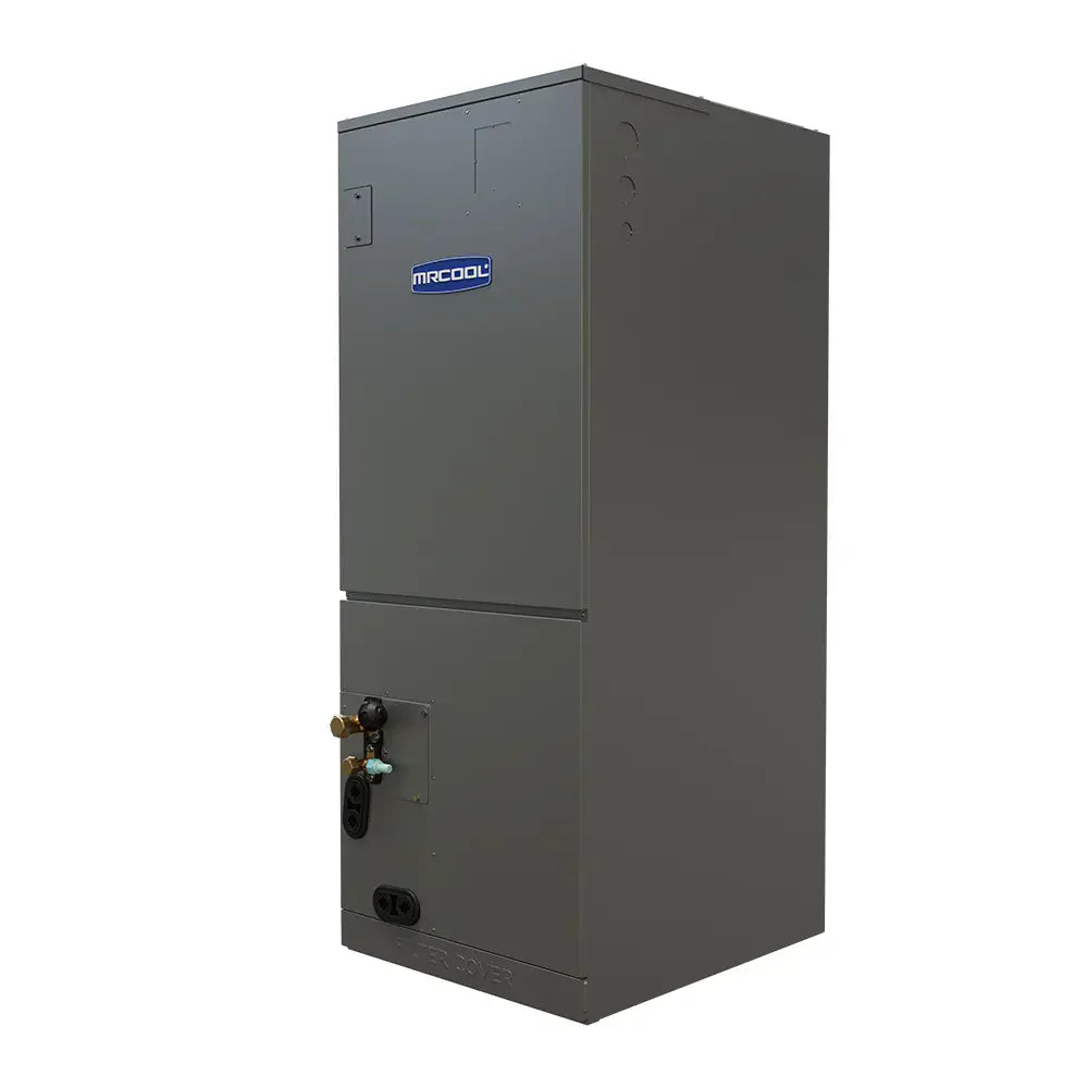 MRCOOL DIY Hybrid Central Split System 2-Zone 55k BTU Condenser with 24K Ducted Air Handler and 36K Wall Mounted Air Handler