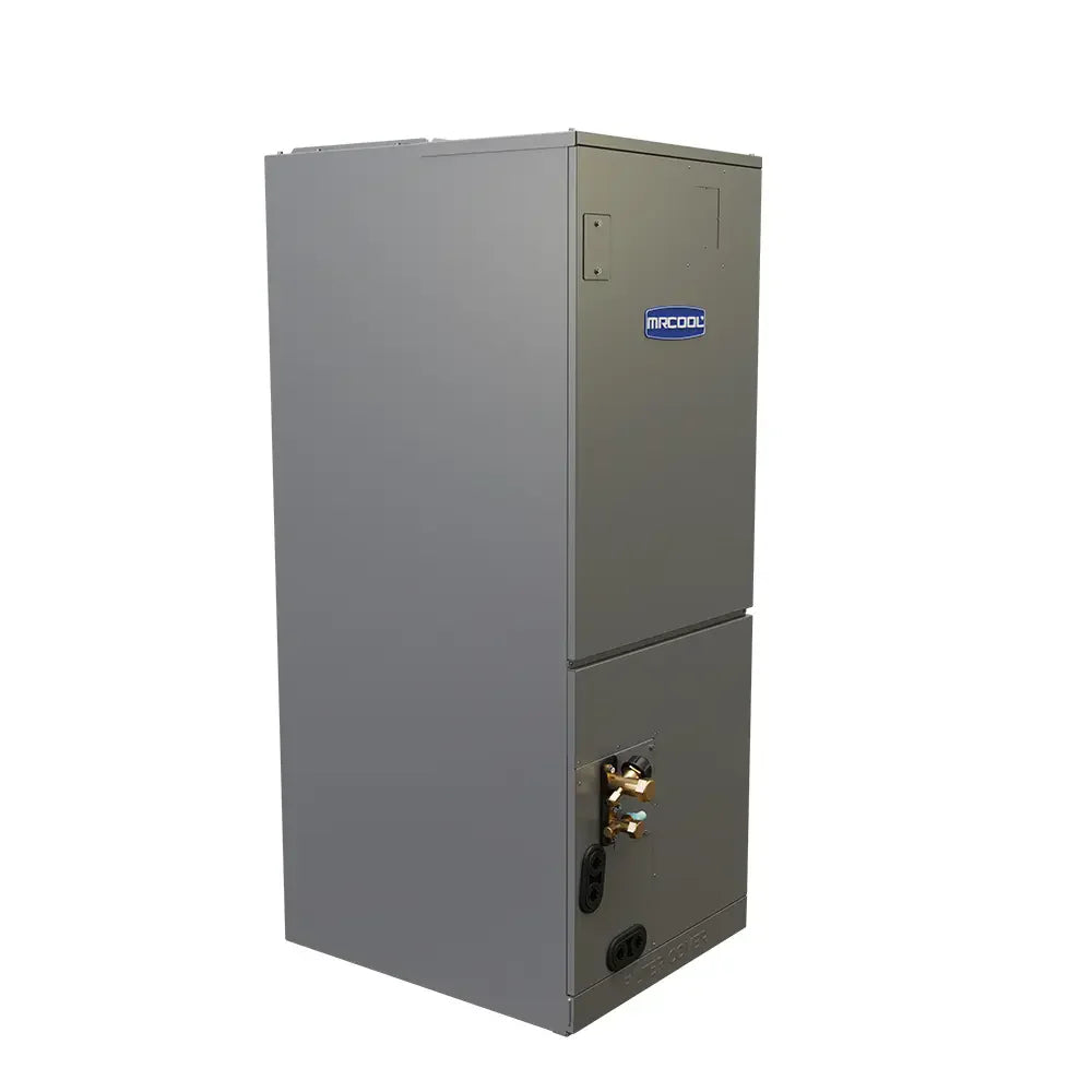 MRCOOL DIY Hybrid Central Split System 2-Zone 55k BTU Condenser with 24K Ducted Air Handler and 36K Wall Mounted Air Handler