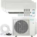 Daikin MXM 24,000 BTU (7K + 7K + 12K) 21 SEER2 3 Zone Wall Mount Mini Split Heat Pump System - R32 - 230V