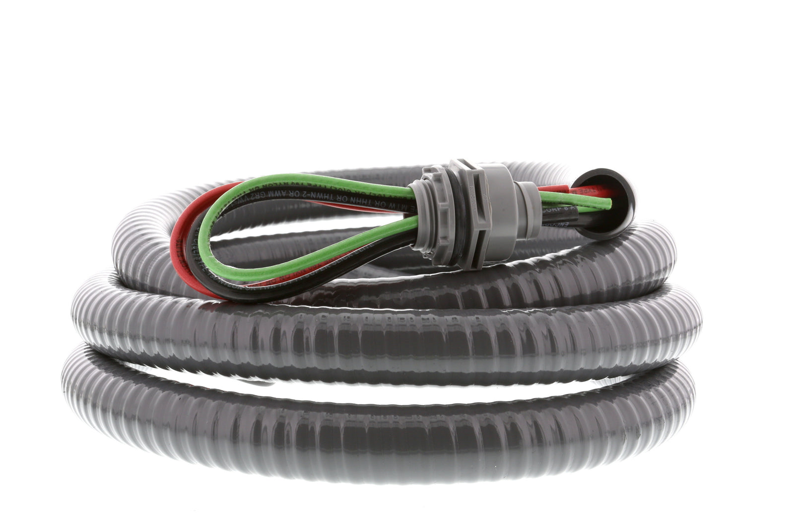 1/2 Inches x 6 Ft Electrical Whip with Conduit (10 Gauge Wire)