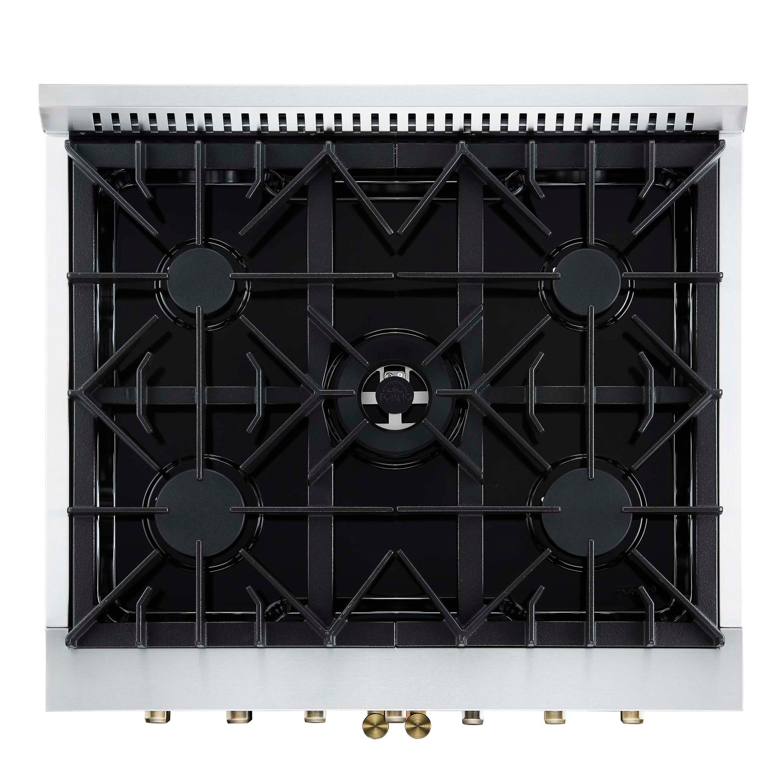 Forno Galiano 30-inch Freestanding French Door Dual Fuel Range Black - FFSGS6356-30BLK