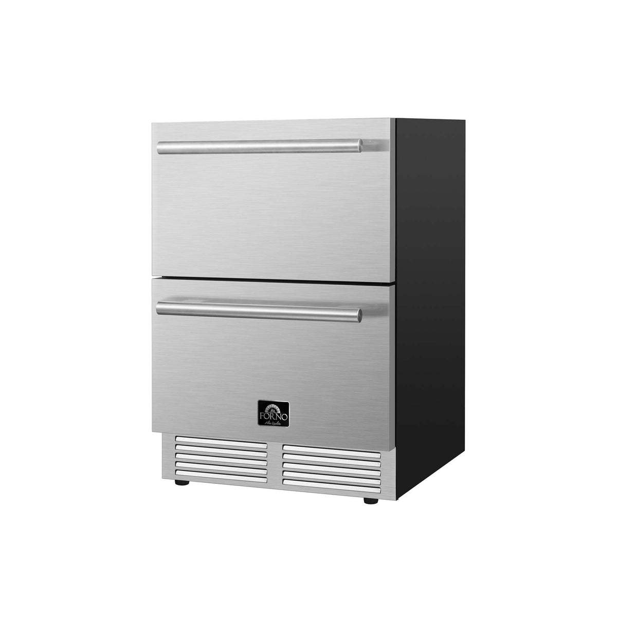 Forno Cosenza 24" Built-In Drawer Freezer with Ice Maker, 4.69 cu.ft. - FDRBI1838-24S