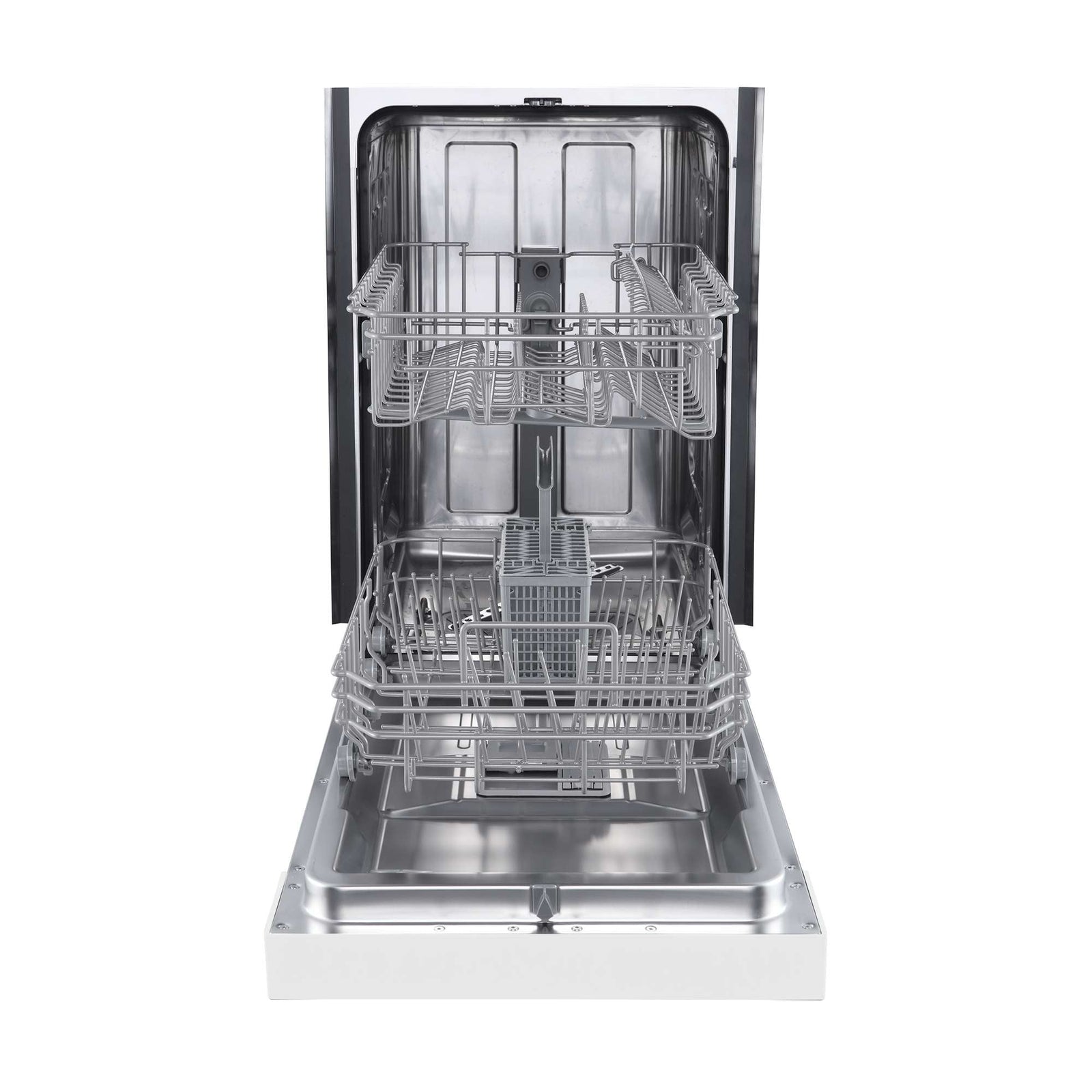 Forno Polo 18-Inch Built-In White Dishwasher, 8 Place Settings, ENERGY STAR Certified, 52 dBA - FDWBI8041-18WHT
