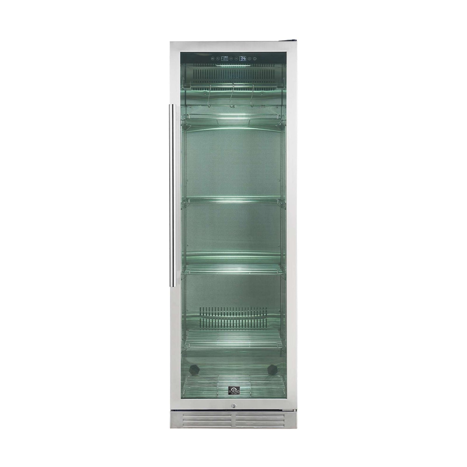 Forno Asciutto 24-Inch Dry Aging Cabinet, Stainless Steel 304, 14.66 cu.ft, UV Sterilization - FFSDA6833-24