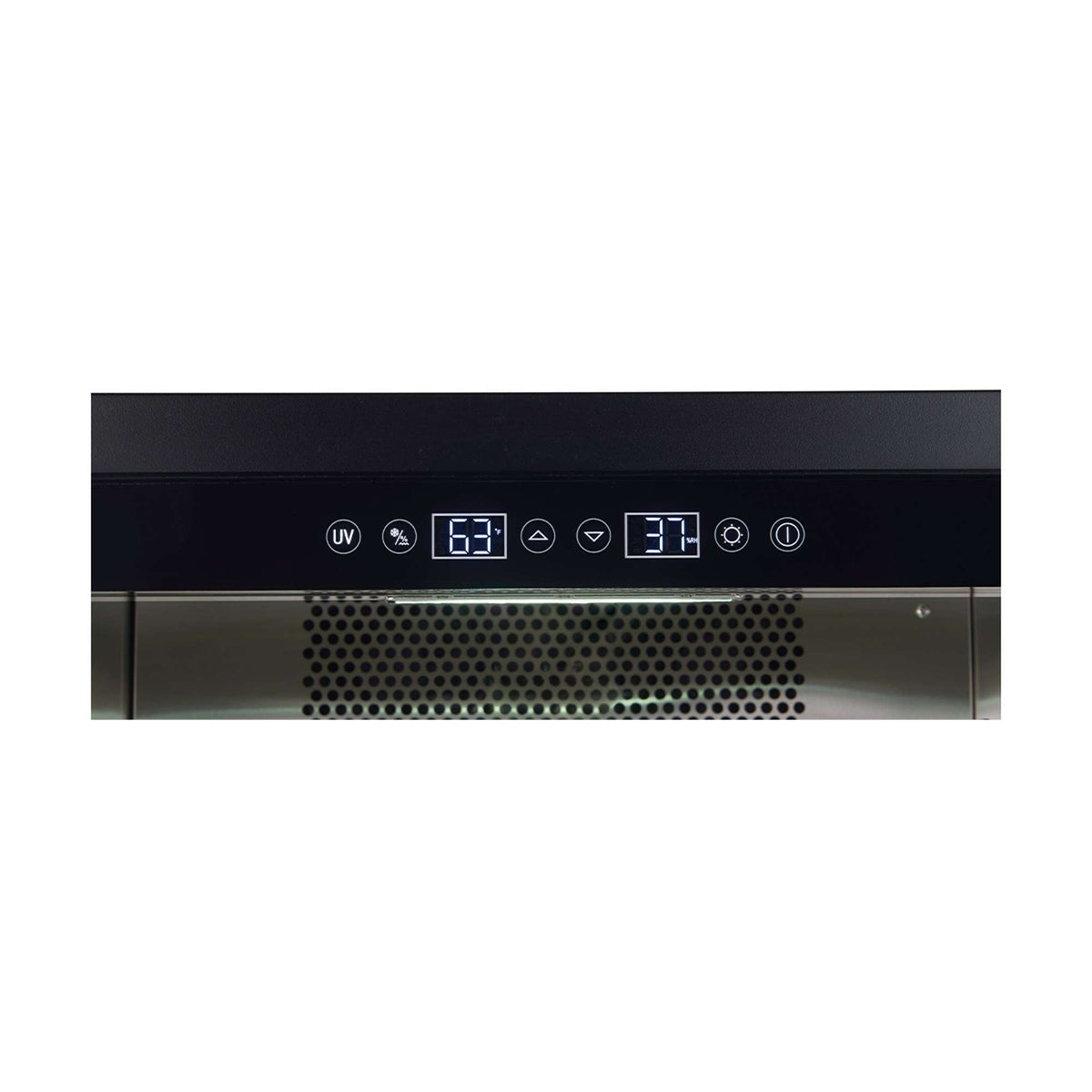 Forno Asciutto 24-Inch Dry Aging Cabinet, Stainless Steel 304, 4.41 cu.ft, LED Lighting, Adjustable Shelves - FFSDA6840-24