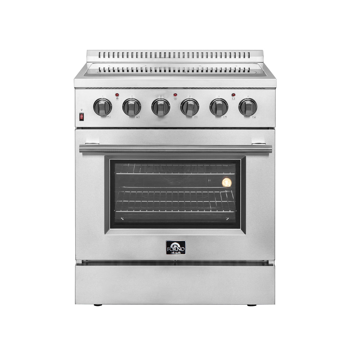 Forno Galiano 30-inch electric range, stainless steel