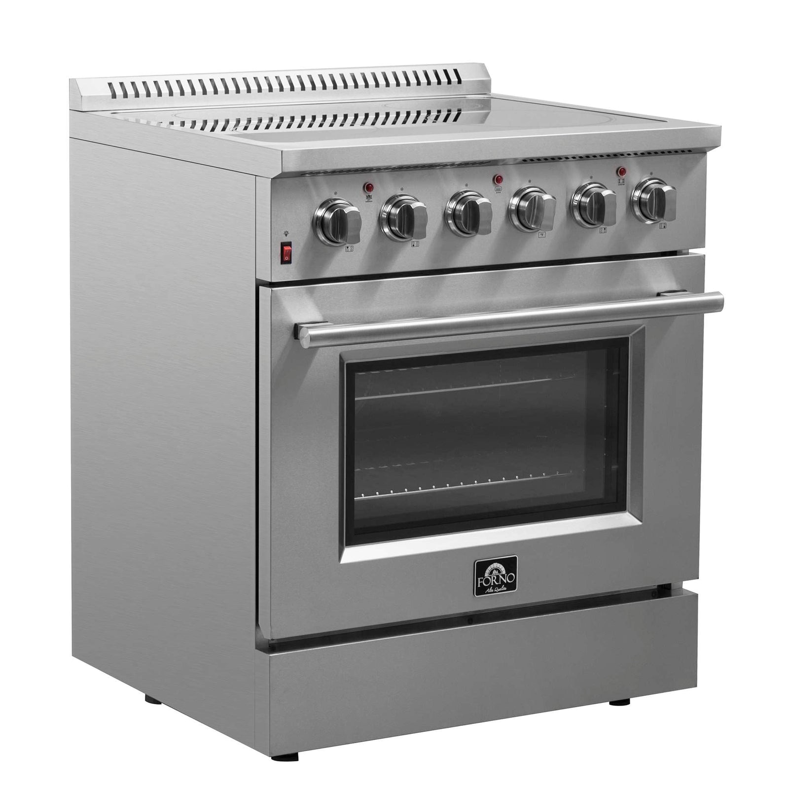 Forno Galiano 30-Inch Freestanding Electric Range, True Convection, Energy Efficient - FFSEL6083-30