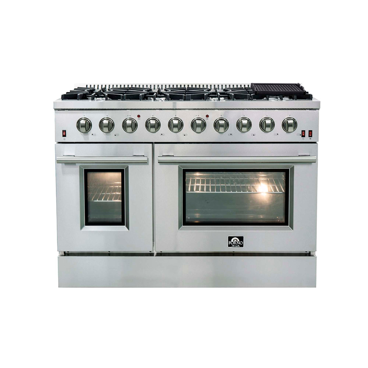 Forno Galiano 48-inch gas range, stainless steel