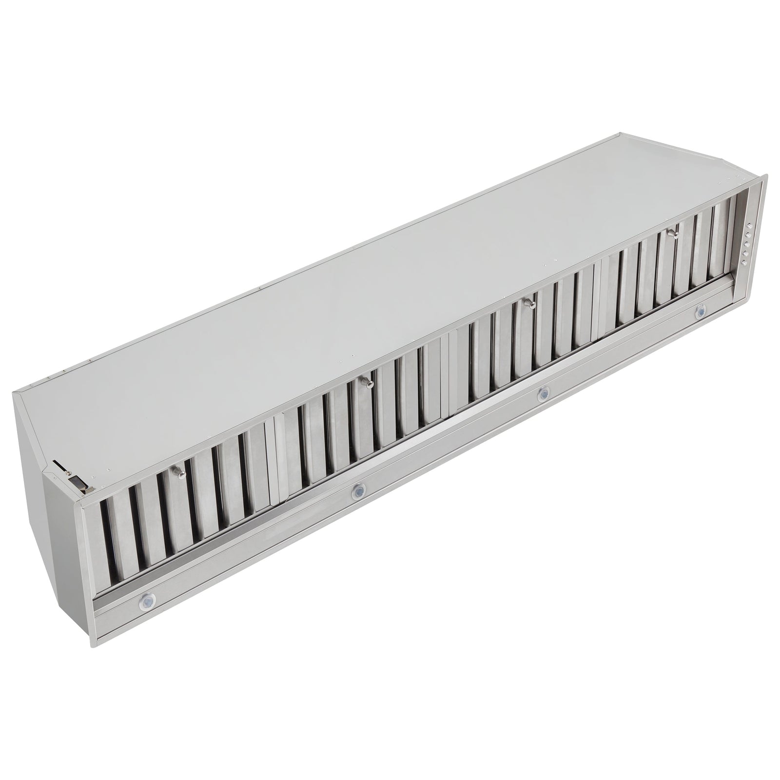 Forno Frassanito 60-Inch Recessed Range Hood, Stainless Steel Baffle Filters, LED Lighting - FRHRE5346-60
