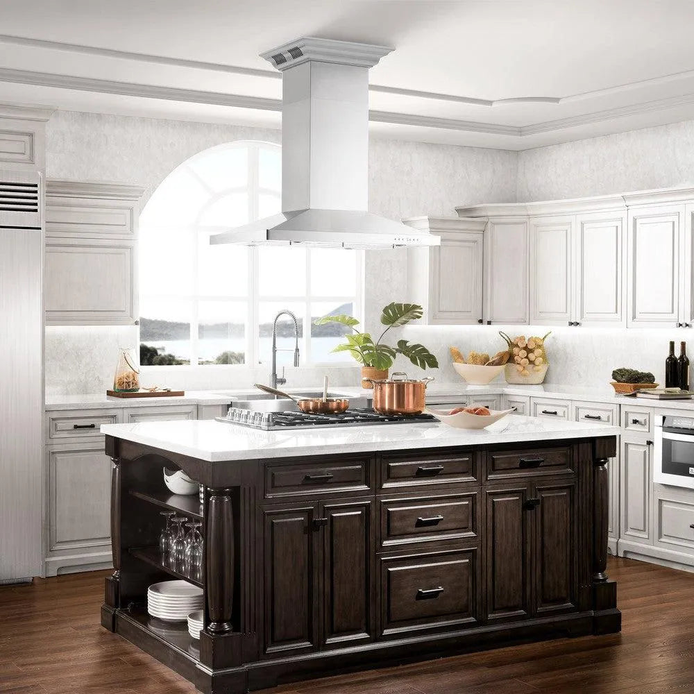 ZLINE CrownSound 42-inch range hood in stainless steel GL2ICRN-BT-42, view 2
