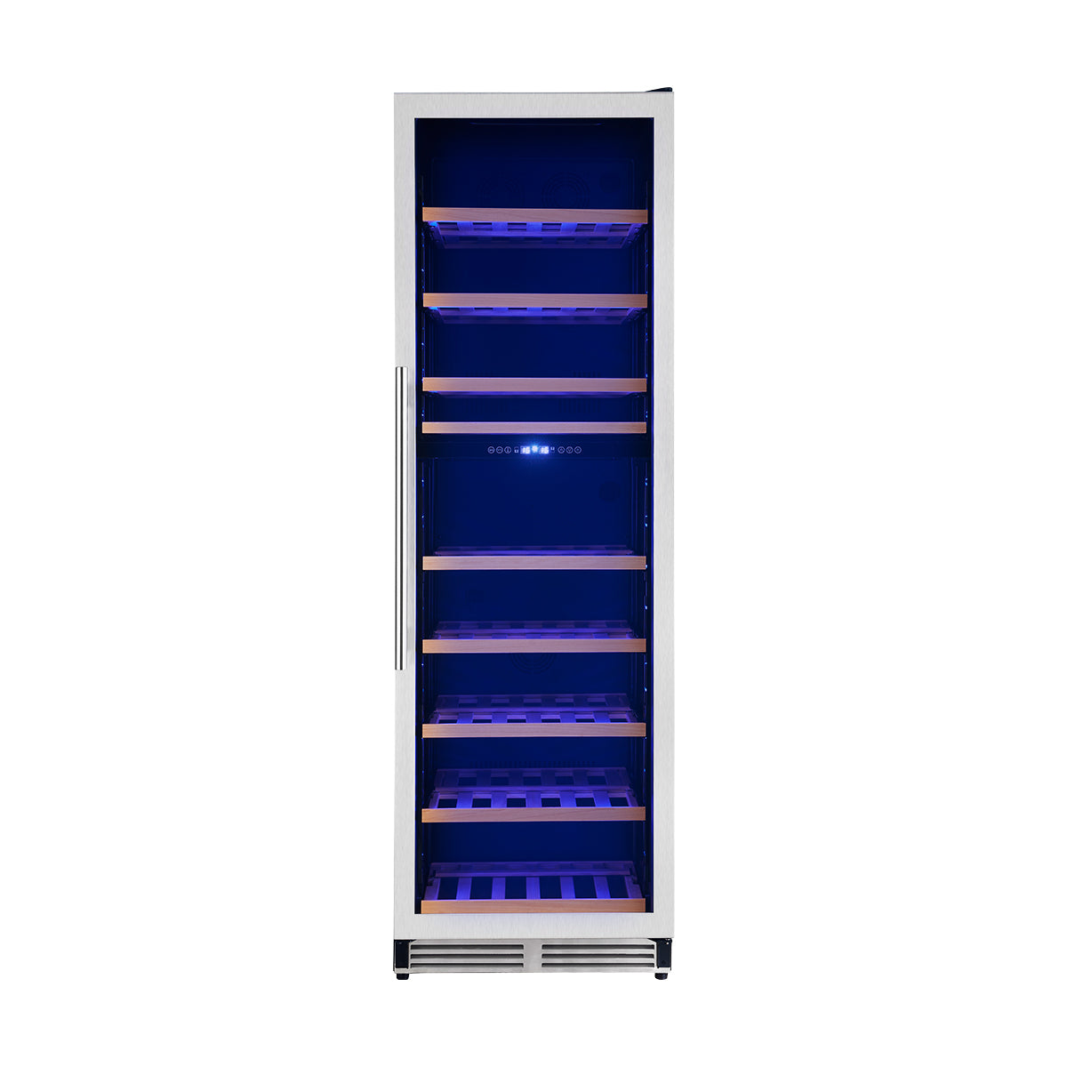 Forno Avellino 24-Inch Dual Zone Wine Cooler, 16 cu.ft, Adjustable Temperature Zones, Stainless Steel - FWCDR6603-24S