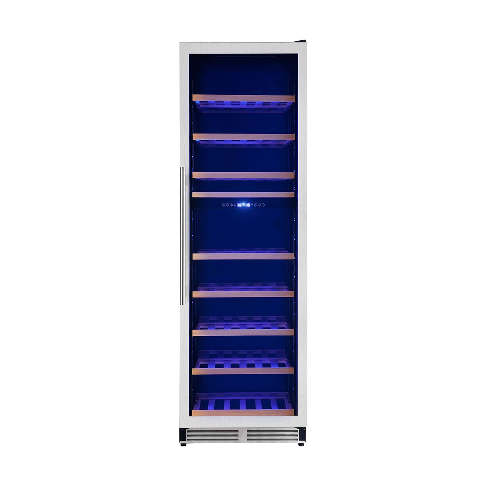 Forno Avellino 24-Inch Dual Zone Wine Cooler, 16 cu.ft, Adjustable Temperature Zones, Stainless Steel - FWCDR6603-24S