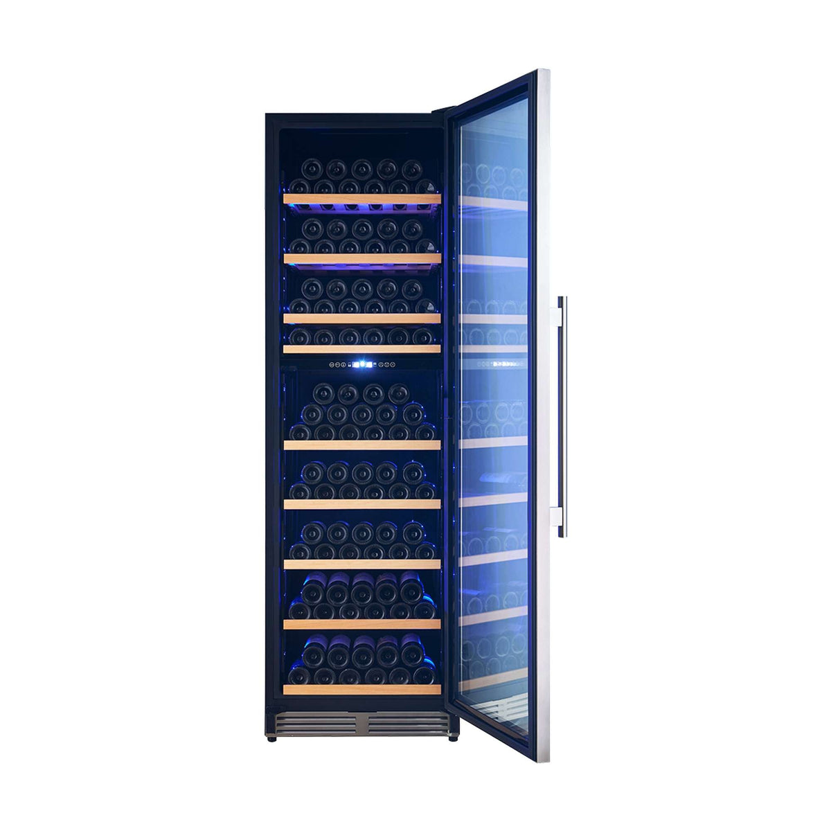 Forno Avellino 24-Inch Dual Zone Wine Cooler, 16 cu.ft, Adjustable Temperature Zones, Stainless Steel - FWCDR6603-24S