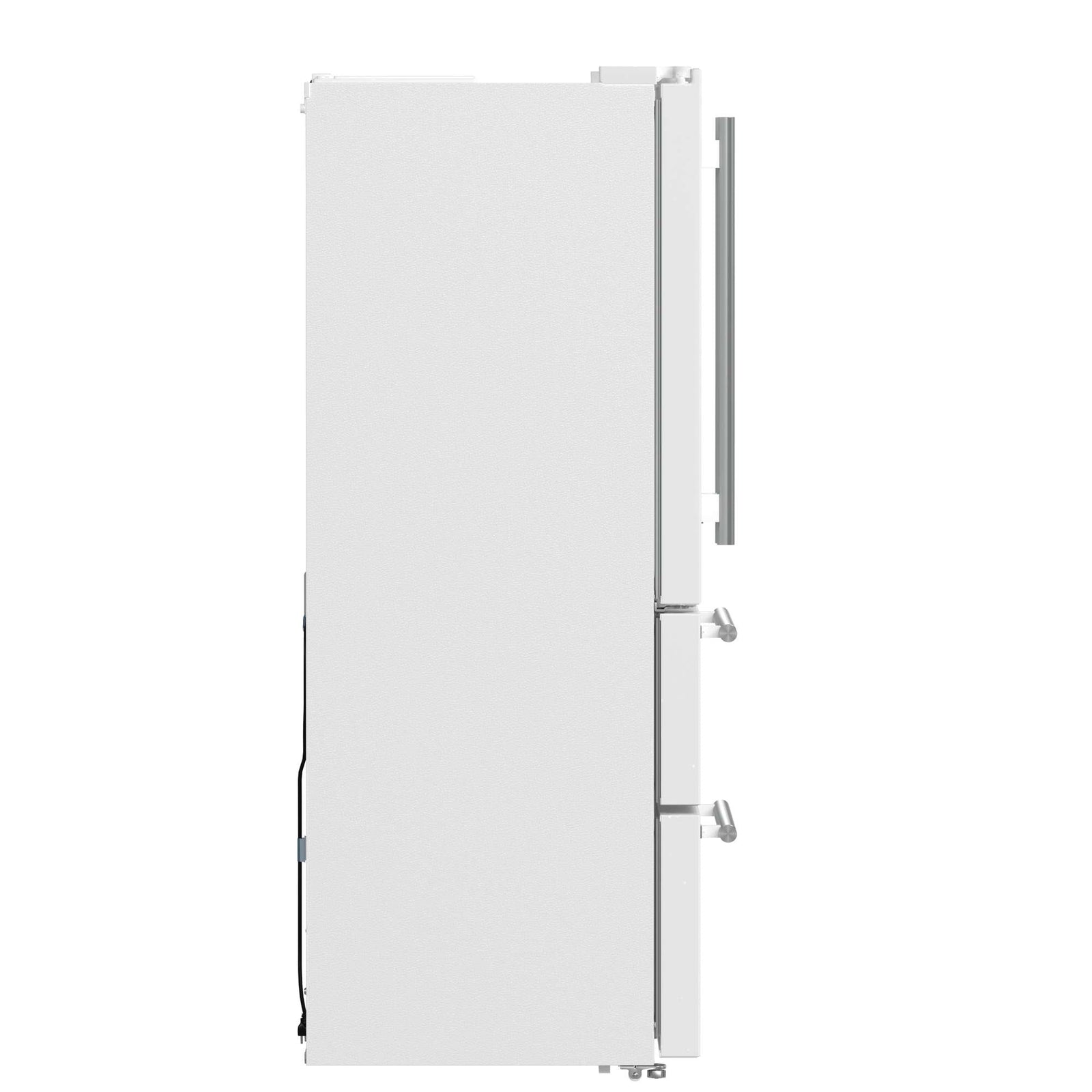 Forno Moena Espresso 36-Inch White French Door Refrigerator, 19.2 Cu. Ft., Frost-Free, Automatic Ice Maker, ENERGY STAR Certified - FFRBI1820-36WHT