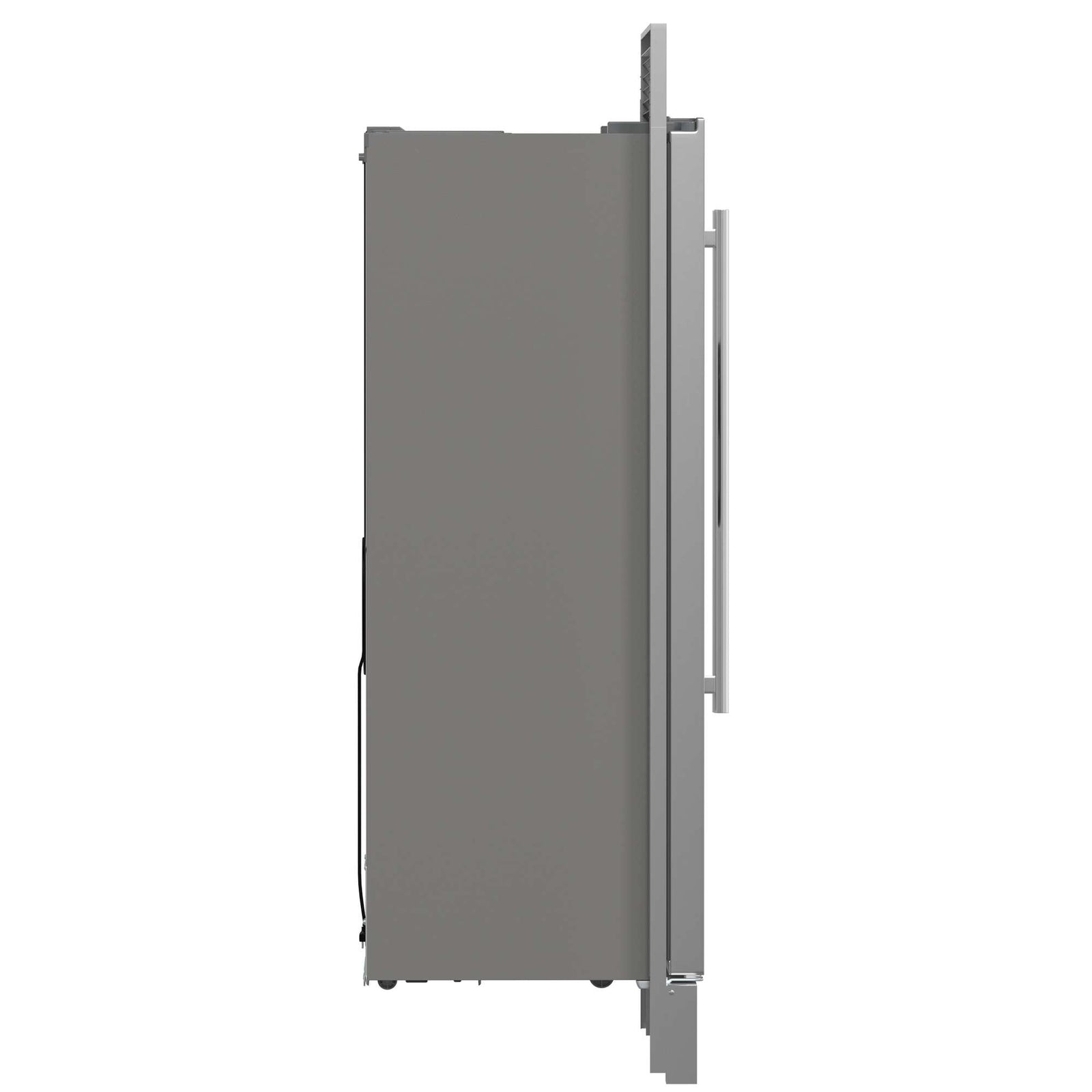 Forno Salerno 40-Inch Built-In Stainless Steel Refrigerator, 20 cu.ft, Decorative Grill, ENERGY STAR Certified - FFRBI1844-40SG