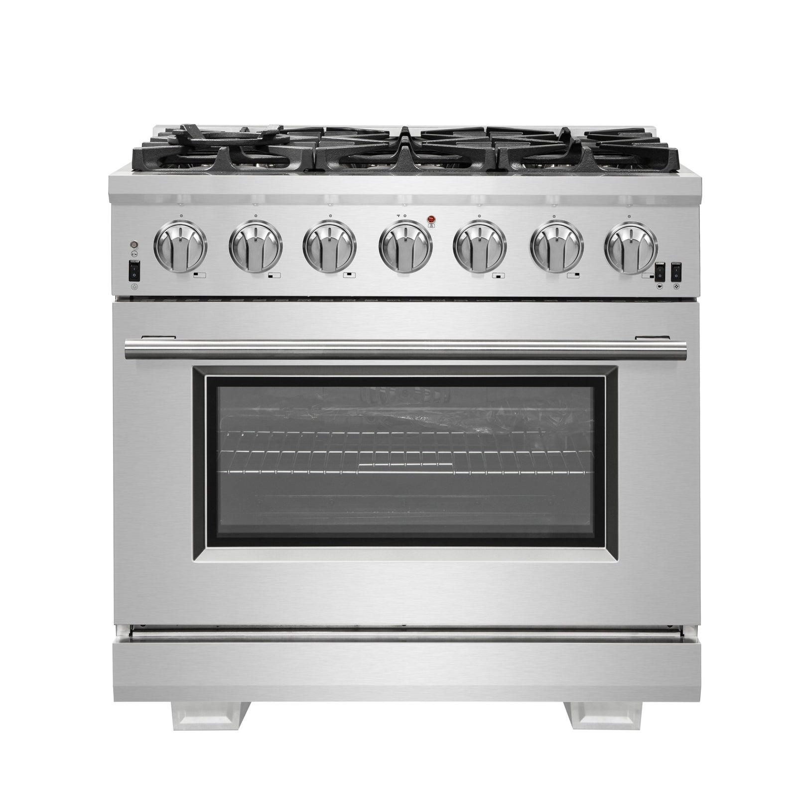Forno Capriasca 36 Inch Gas Range front view