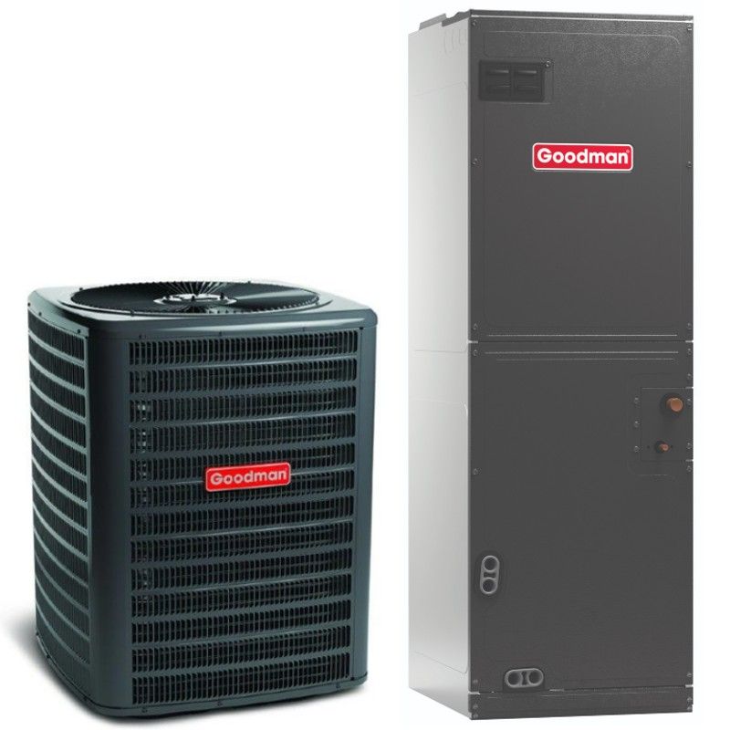 Goodman 3 Ton 14.3 SEER2 Heat Pump Split System 