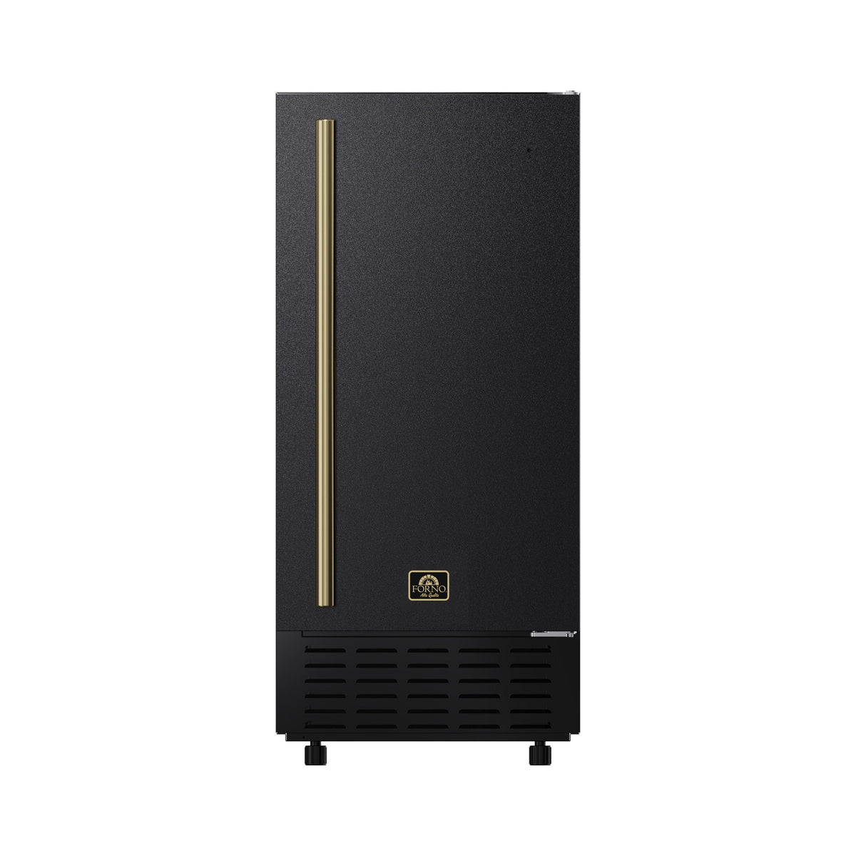 Forno Cristallo 15-inch nugget ice maker in black FIMBI7307-15BLK