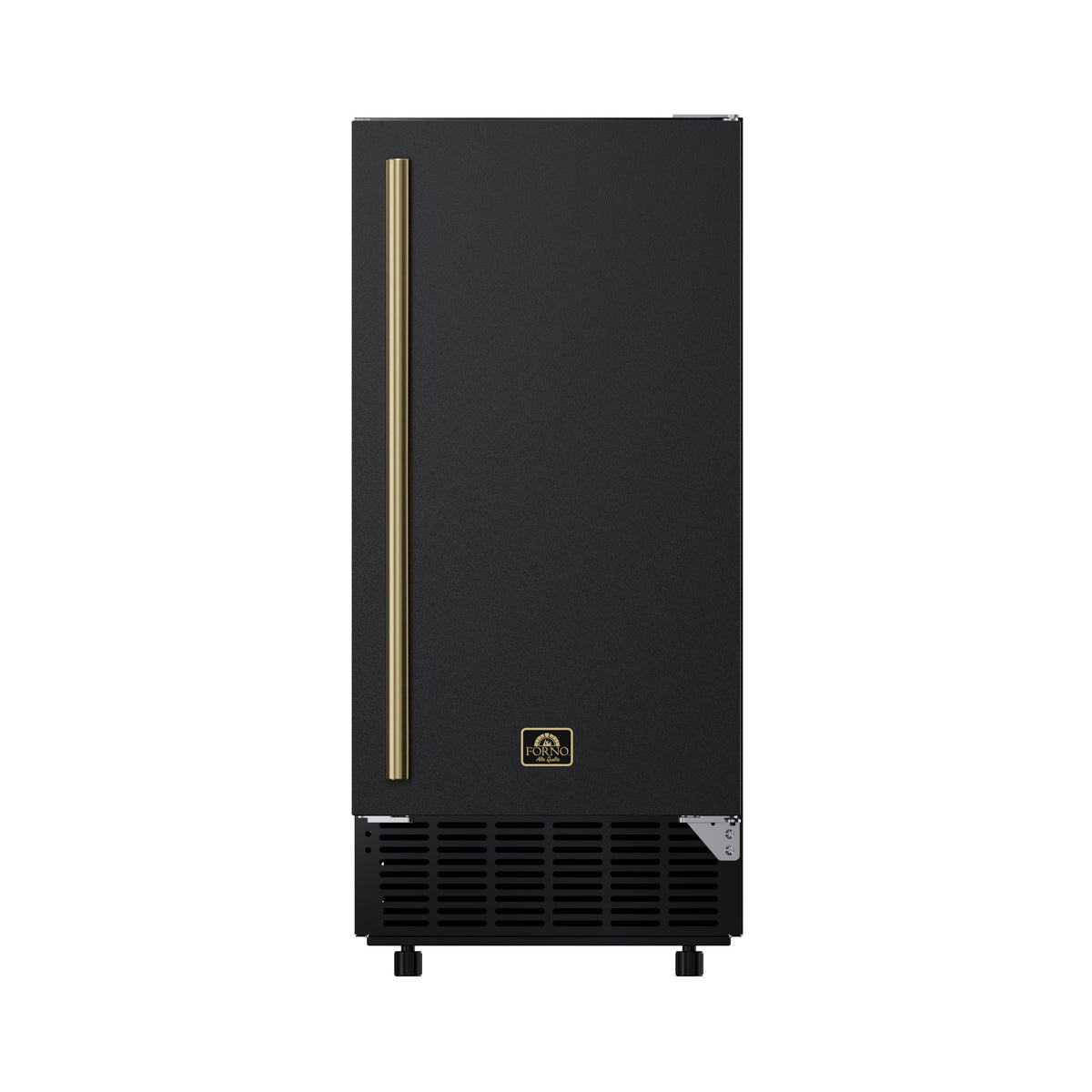Forno Cristallo 15-inch cubed ice maker in black FIMBI7313-15BLK